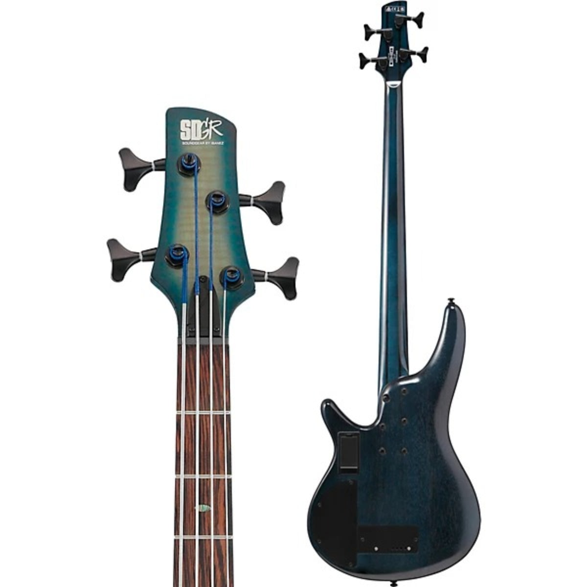 Đàn Guitar Bass Ibanez SRD900, Cosmic Blue Starburst Low Gloss
