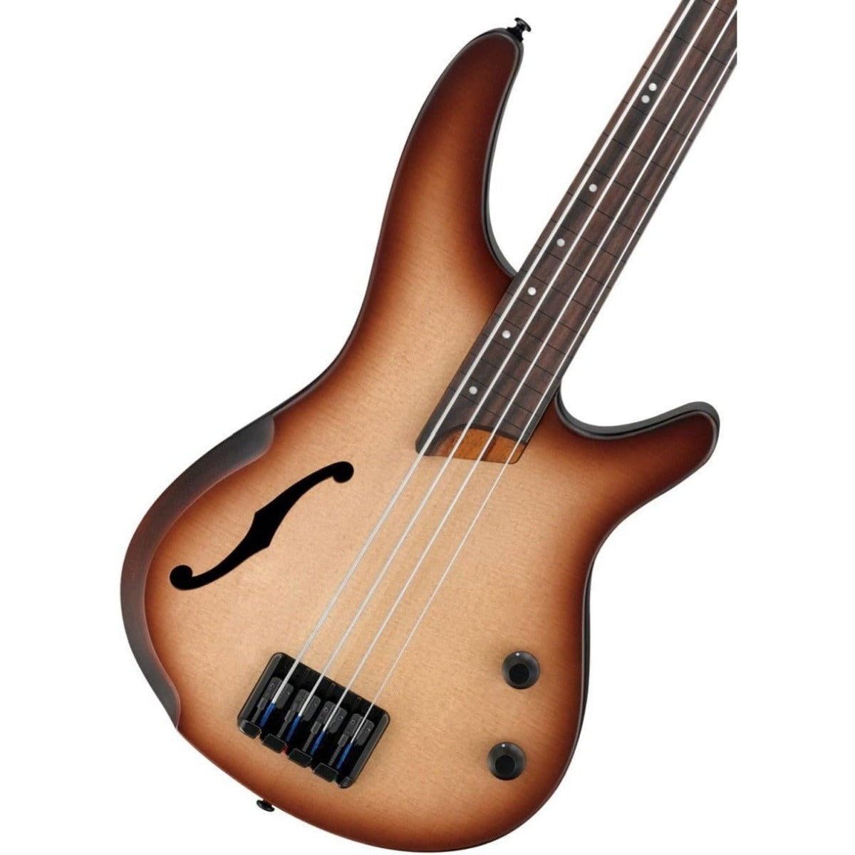 Đàn Guitar Bass Ibanez SRH500F, Brown Burst Flat