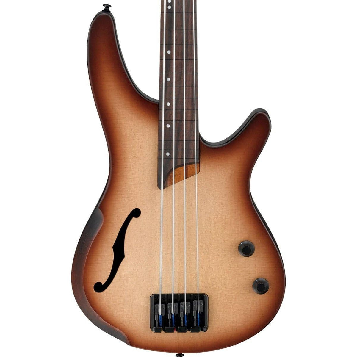 Đàn Guitar Bass Ibanez SRH500F, Brown Burst Flat