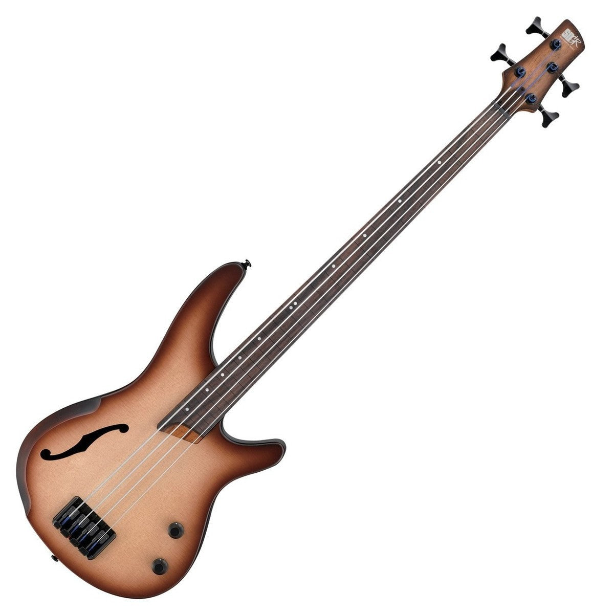 Đàn Guitar Bass Ibanez SRH500F, Brown Burst Flat