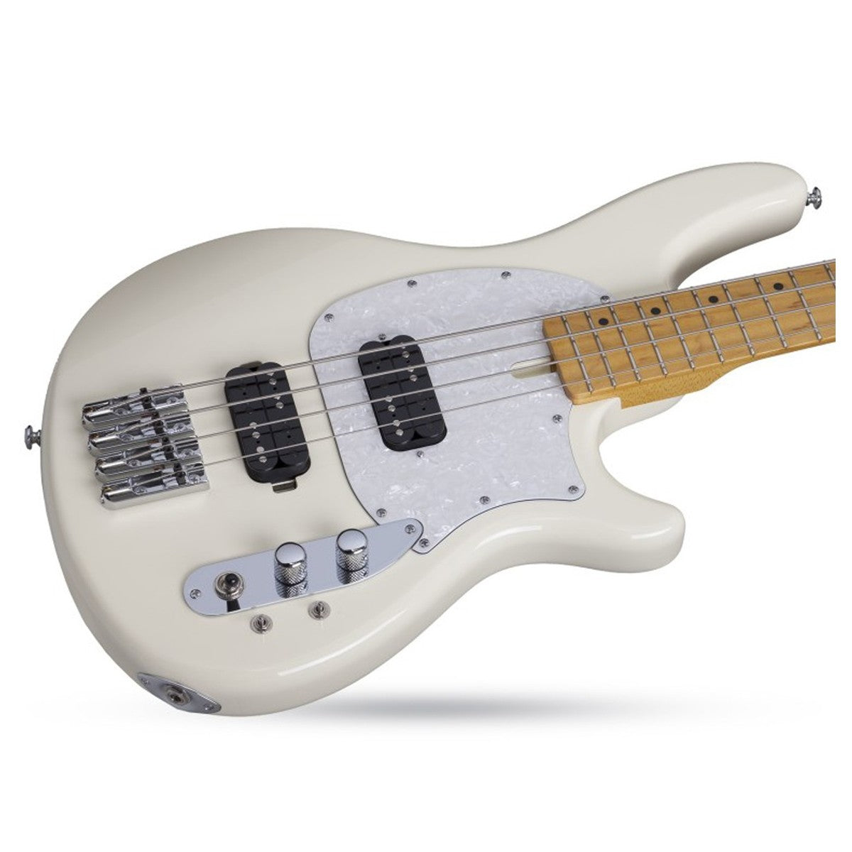 Đàn Guitar Bass Schecter CV4, Ivory