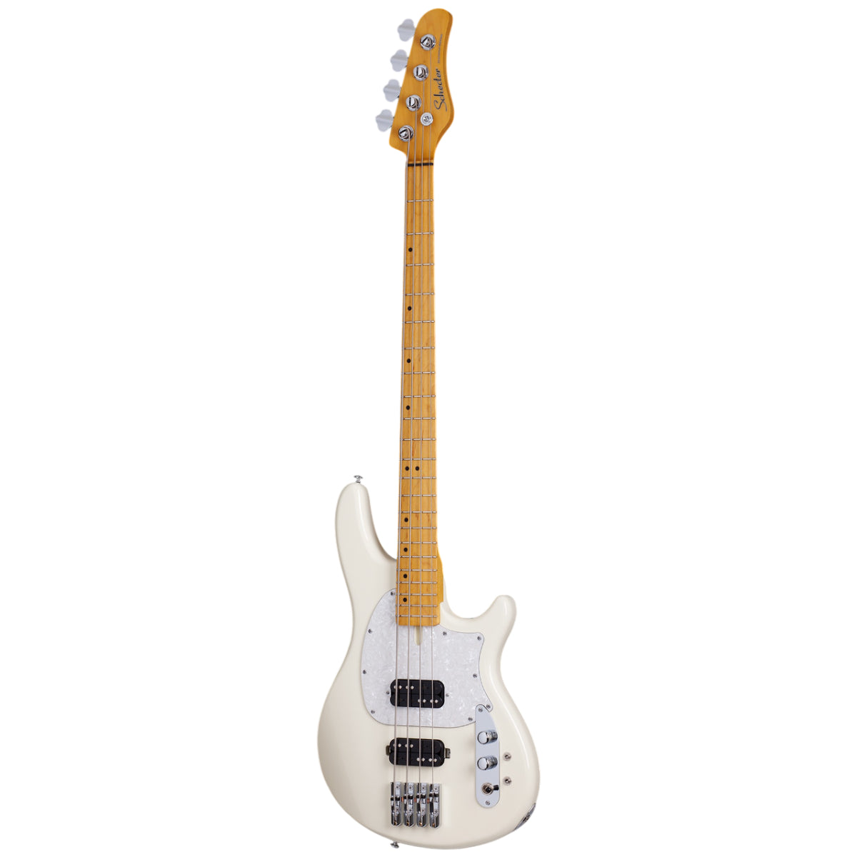 Đàn Guitar Bass Schecter CV4, Ivory