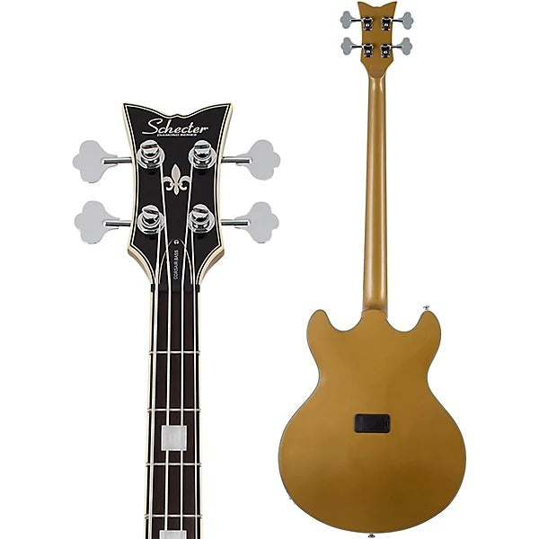 Đàn Guitar Bass Schecter Corsair Bass, Gold
