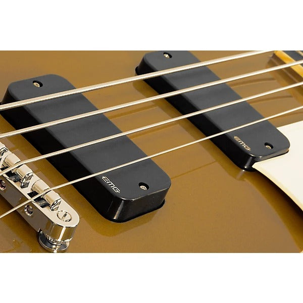 Đàn Guitar Bass Schecter Corsair Bass, Gold