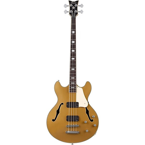 Đàn Guitar Bass Schecter Corsair Bass, Gold