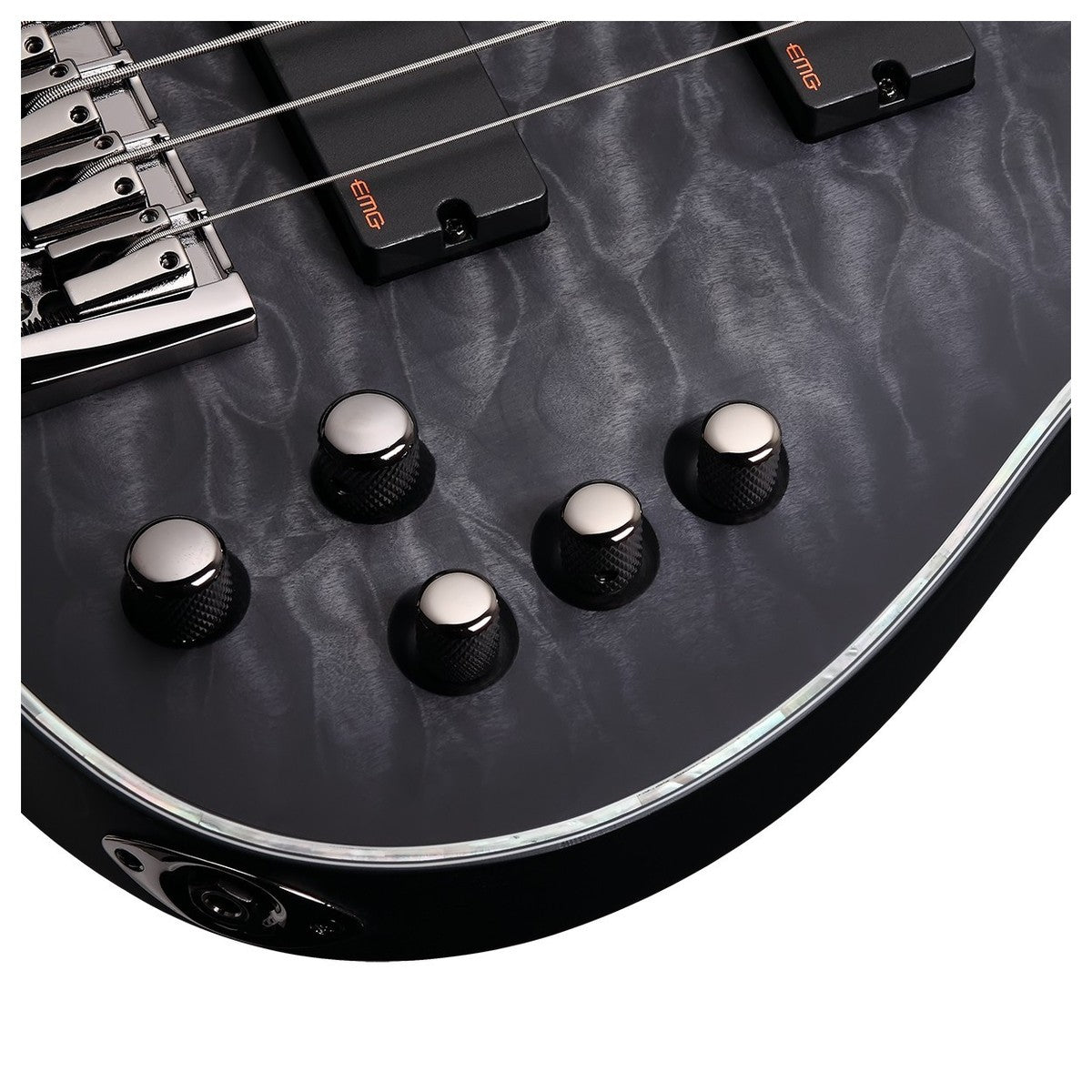 Đàn Guitar Bass Schecter Hellraiser Extreme 4, See Thru Black