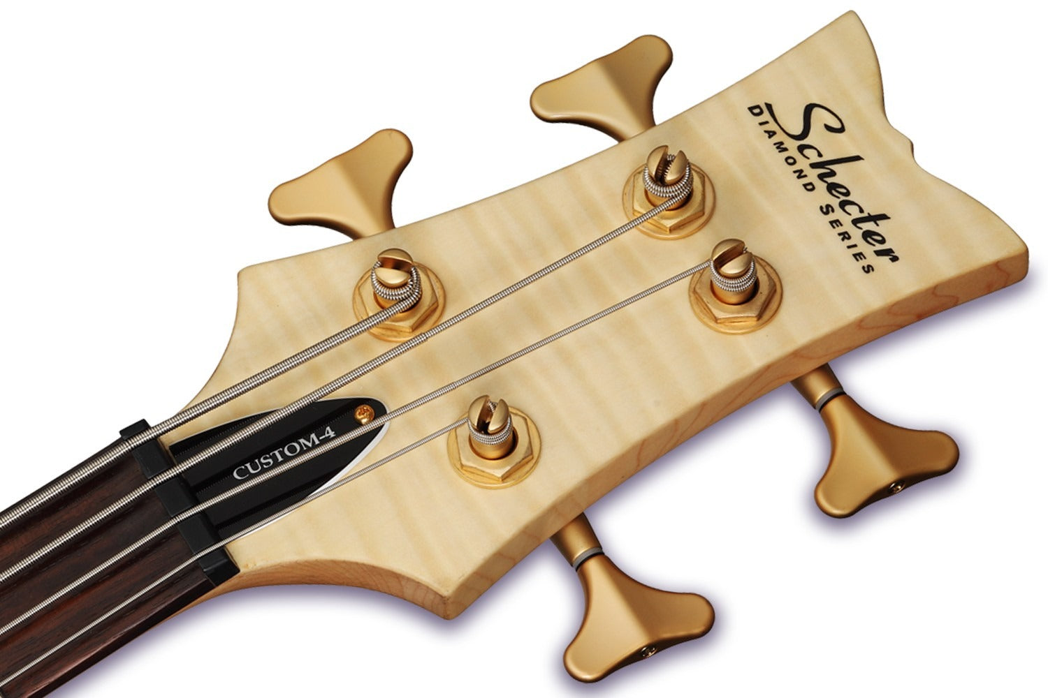 Đàn Guitar Bass Schecter Stiletto Custom 4, Satin Natural
