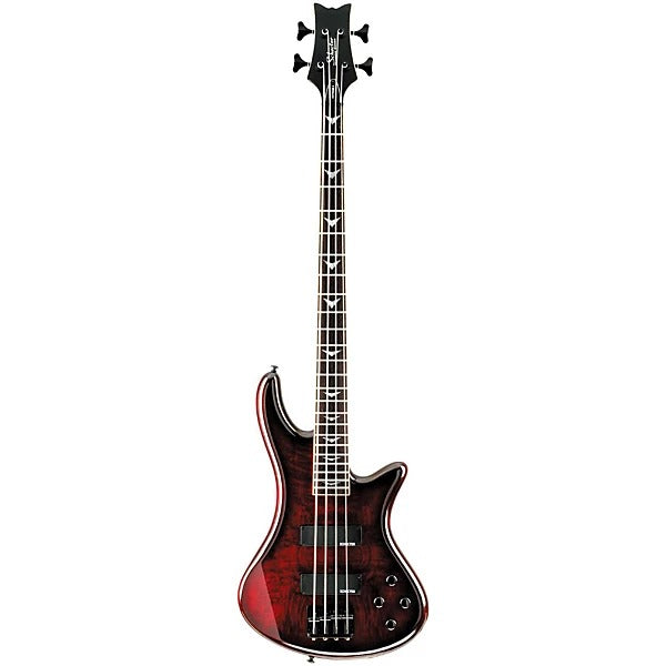 Đàn Guitar Bass Schecter Stiletto Extreme 4, Black Cherry
