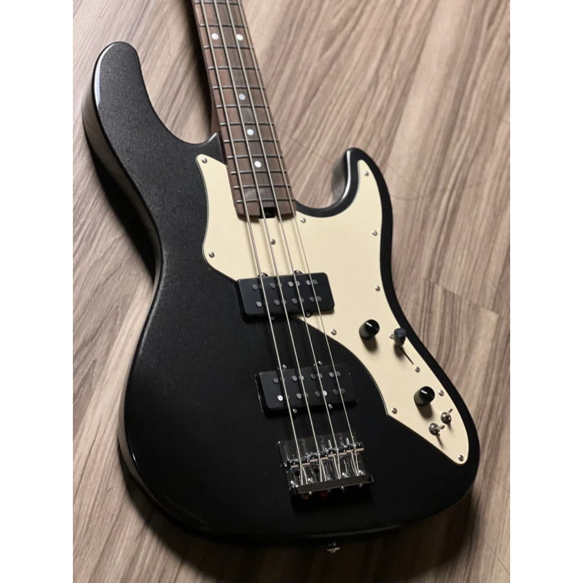 Đàn Guitar Bass Soloking MJ1, Roasted Maple Neck, Black Metallic