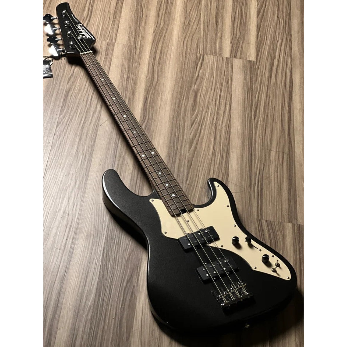 Đàn Guitar Bass Soloking MJ1, Roasted Maple Neck, Black Metallic