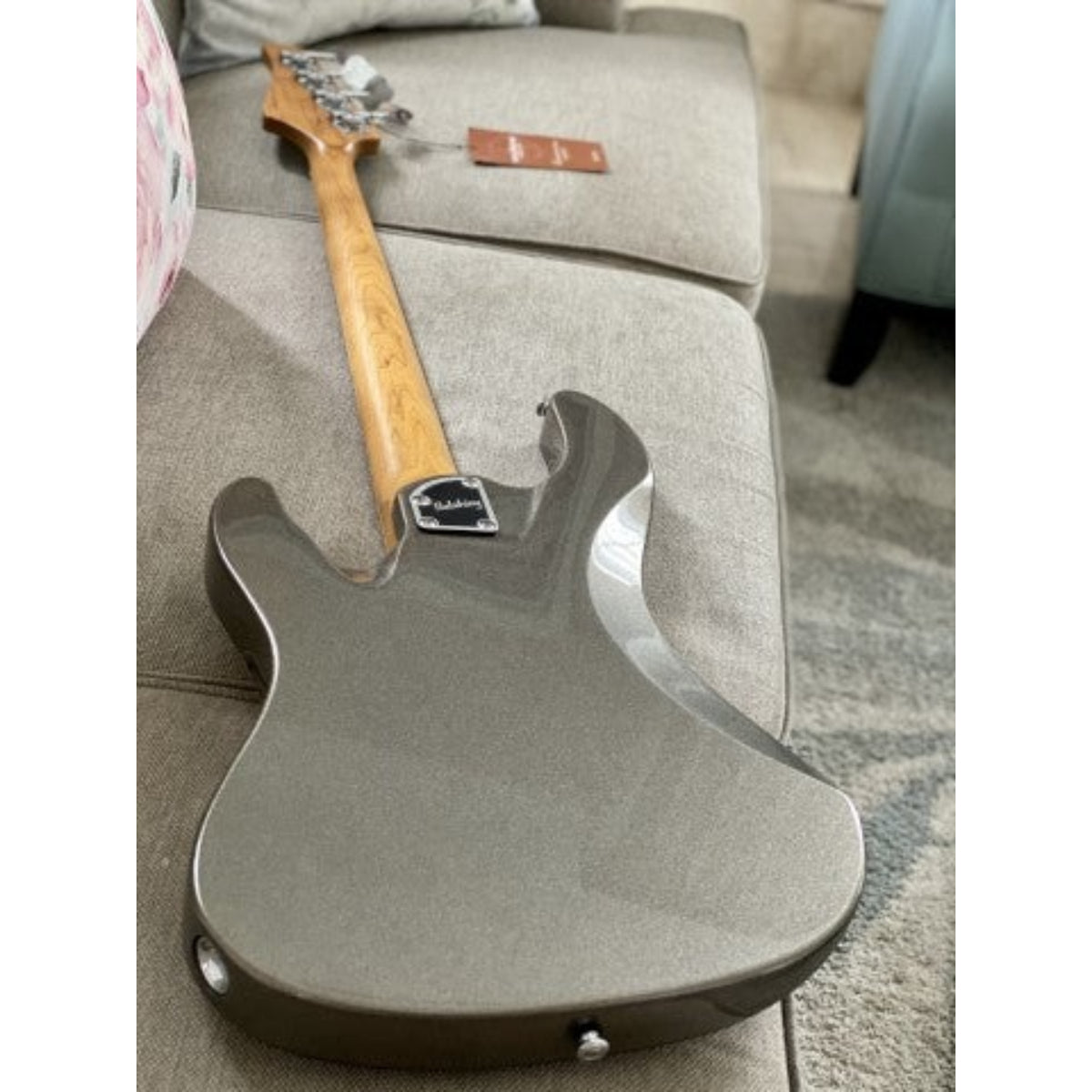 Đàn Guitar Bass Soloking MJ1, Roasted Maple Neck, Pewter Grey