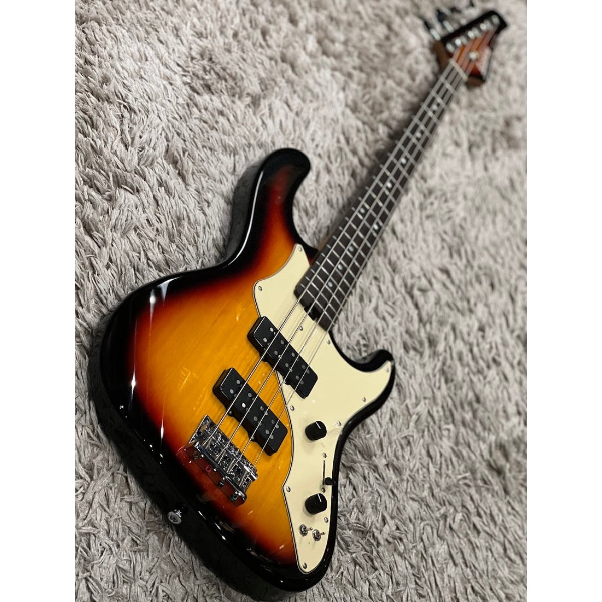 Đàn Guitar Bass Soloking MJ1, Roasted Maple Neck, Rosewood FB, 3 Tone Sunburst