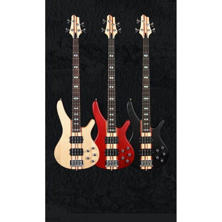 Đàn Guitar Bass Sqoe LT4BS HH, Natural