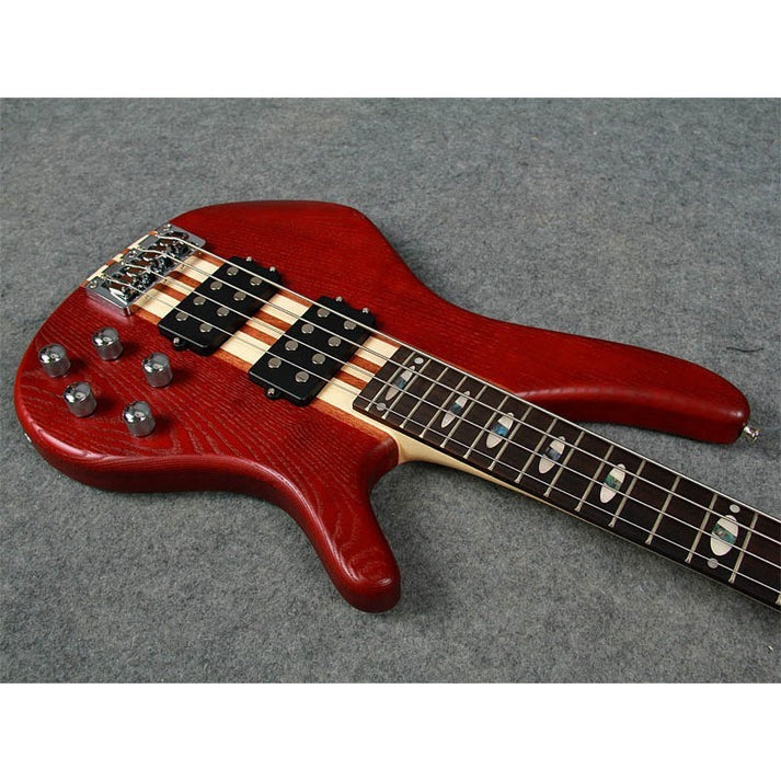 Đàn Guitar Bass Sqoe LT4BS HH, Red