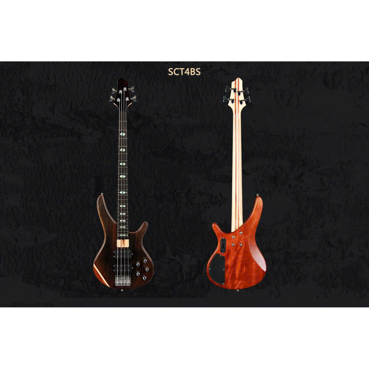 Đàn Guitar Bass Sqoe SCT4BS HH
