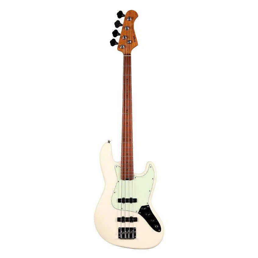 Đàn Guitar Bass Sqoe SJB600, Olympic White