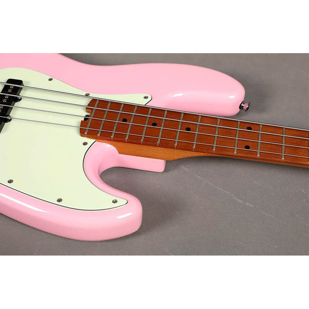 Đàn Guitar Bass Sqoe SJB600, Pink
