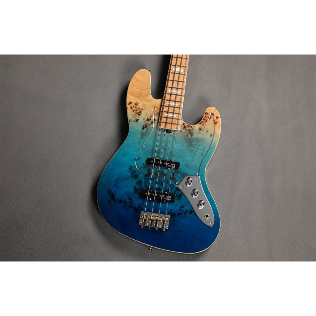 Đàn Guitar Bass Sqoe SJB700, Caribbean Fade Surf