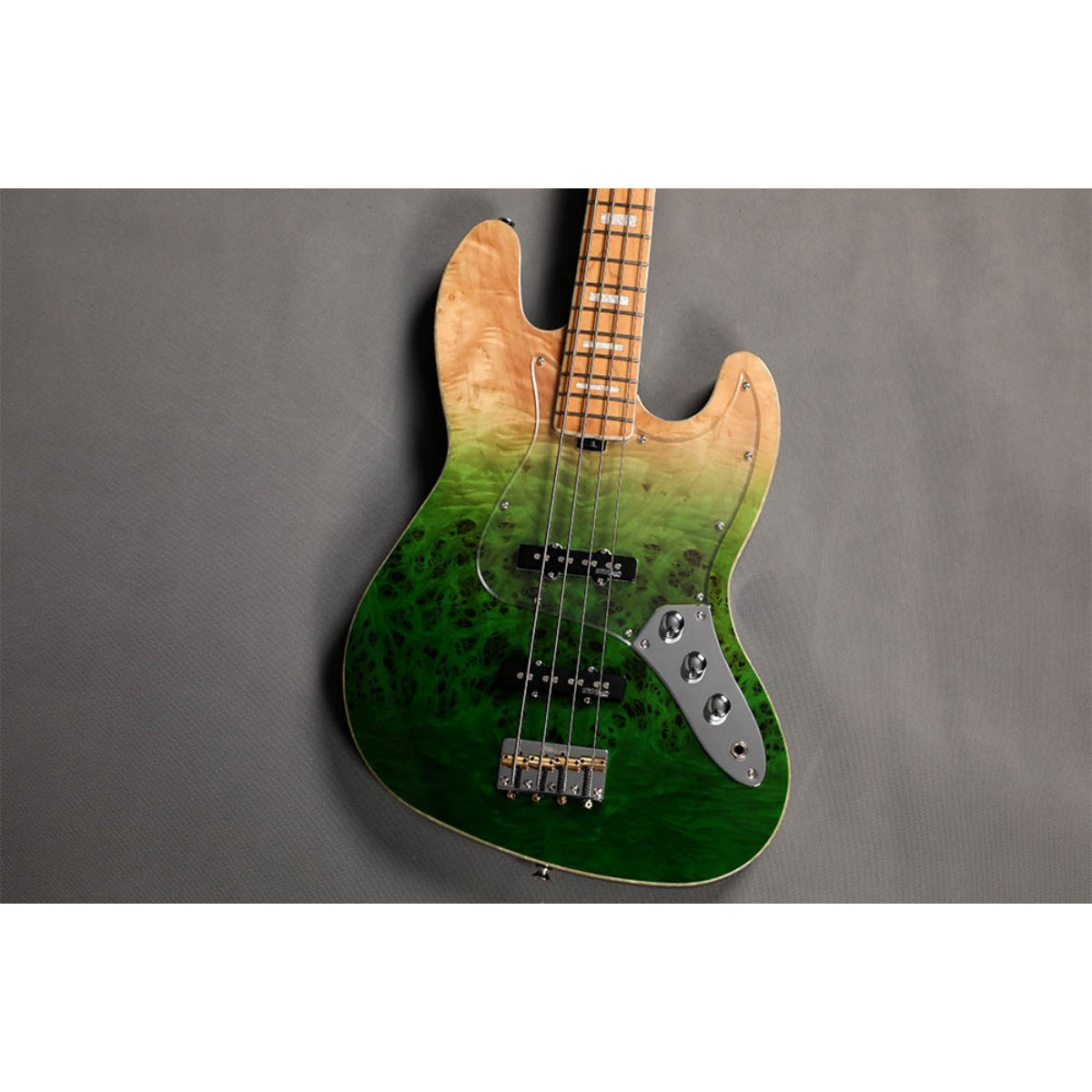 Đàn Guitar Bass Sqoe SJB700, Moss Green Fade