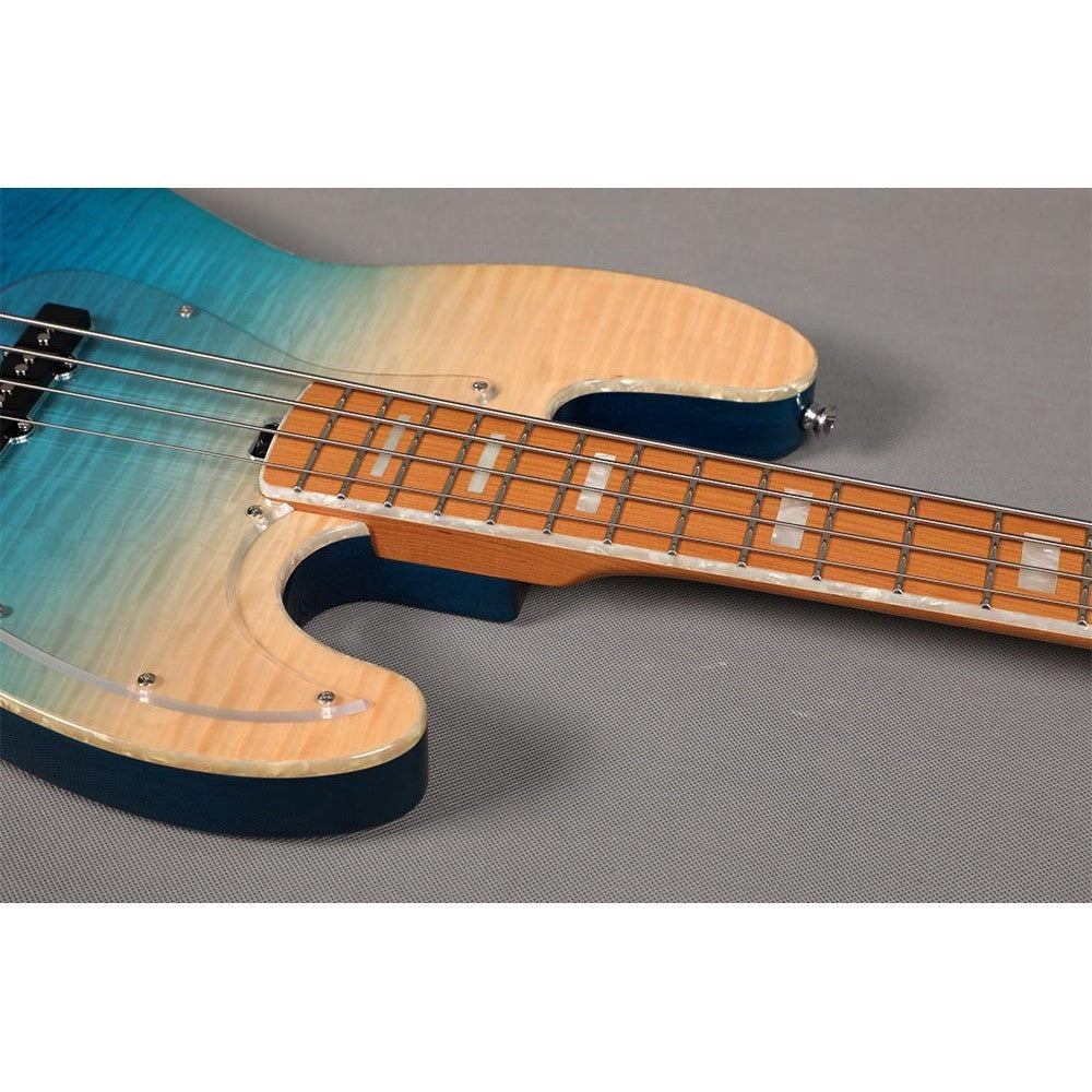 Đàn Guitar Bass Sqoe SJB800, Caribbean Fade Surf