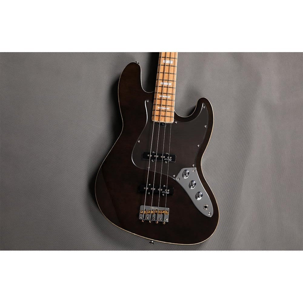 Đàn Guitar Bass Sqoe SJB800, Transparent Black