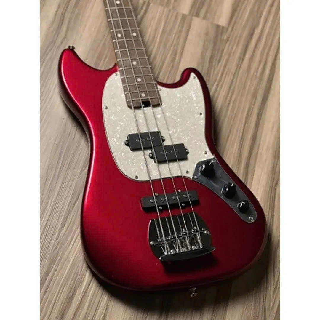Đàn Guitar Bass Sqoe SPJ400, Red Metallic