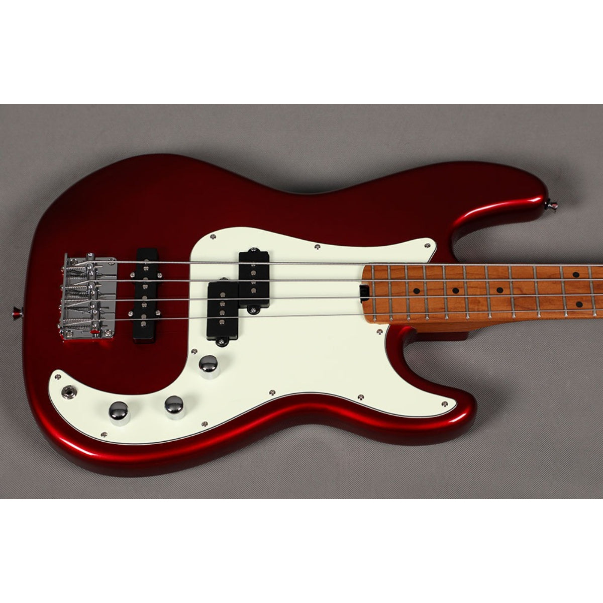 Đàn Guitar Bass Sqoe SPJ600, Metallic Red