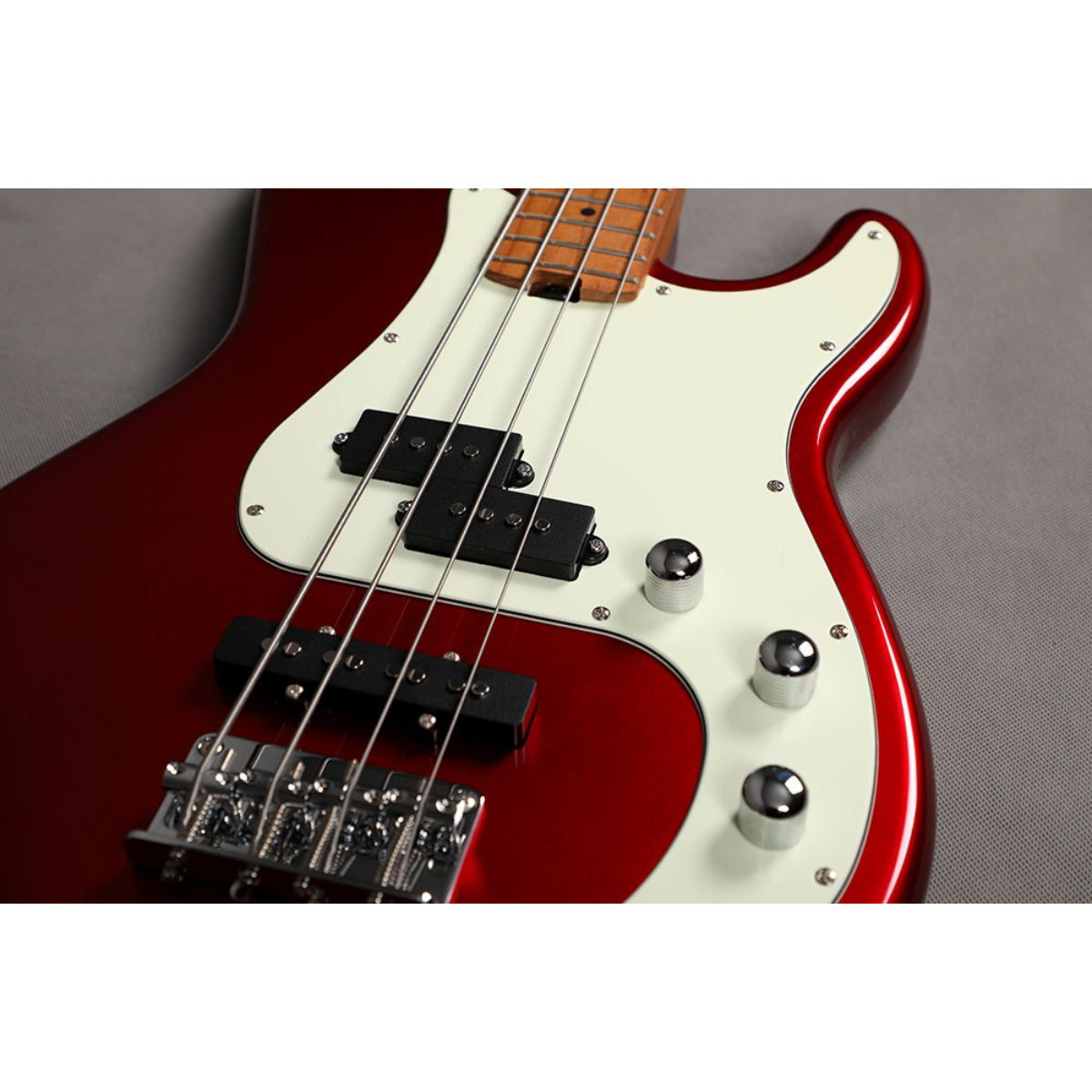 Đàn Guitar Bass Sqoe SPJ600, Metallic Red