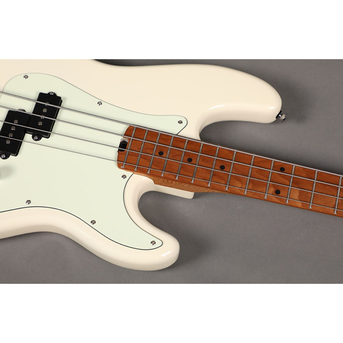Đàn Guitar Bass Sqoe SPJ600, Olympic White