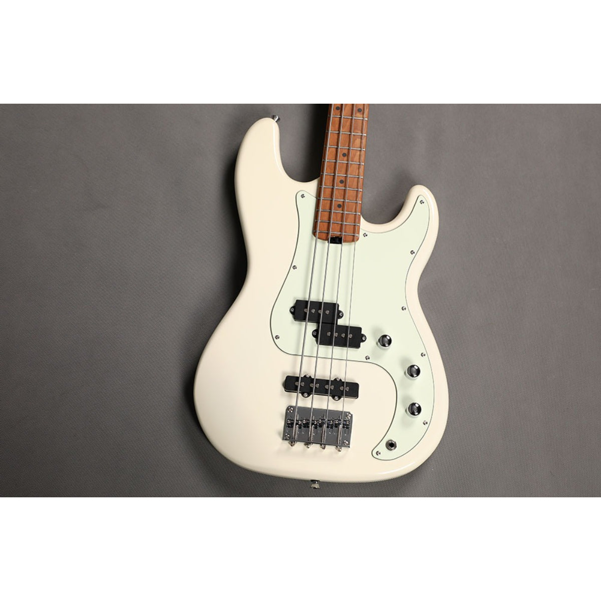 Đàn Guitar Bass Sqoe SPJ600, Olympic White