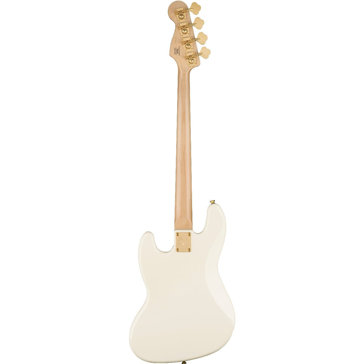 Đàn Guitar Bass Squier 40th Anniversary Jazz Bass Gold Edition, Olympic White