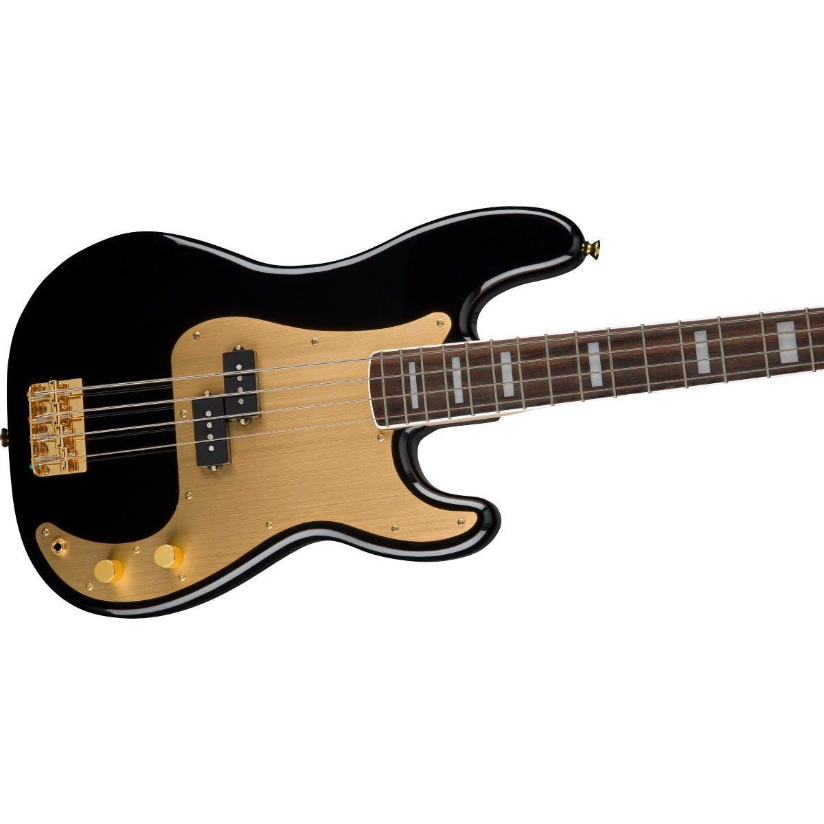 Đàn Guitar Bass Squier 40th Anniversary Precision Bass Gold Edition, Black