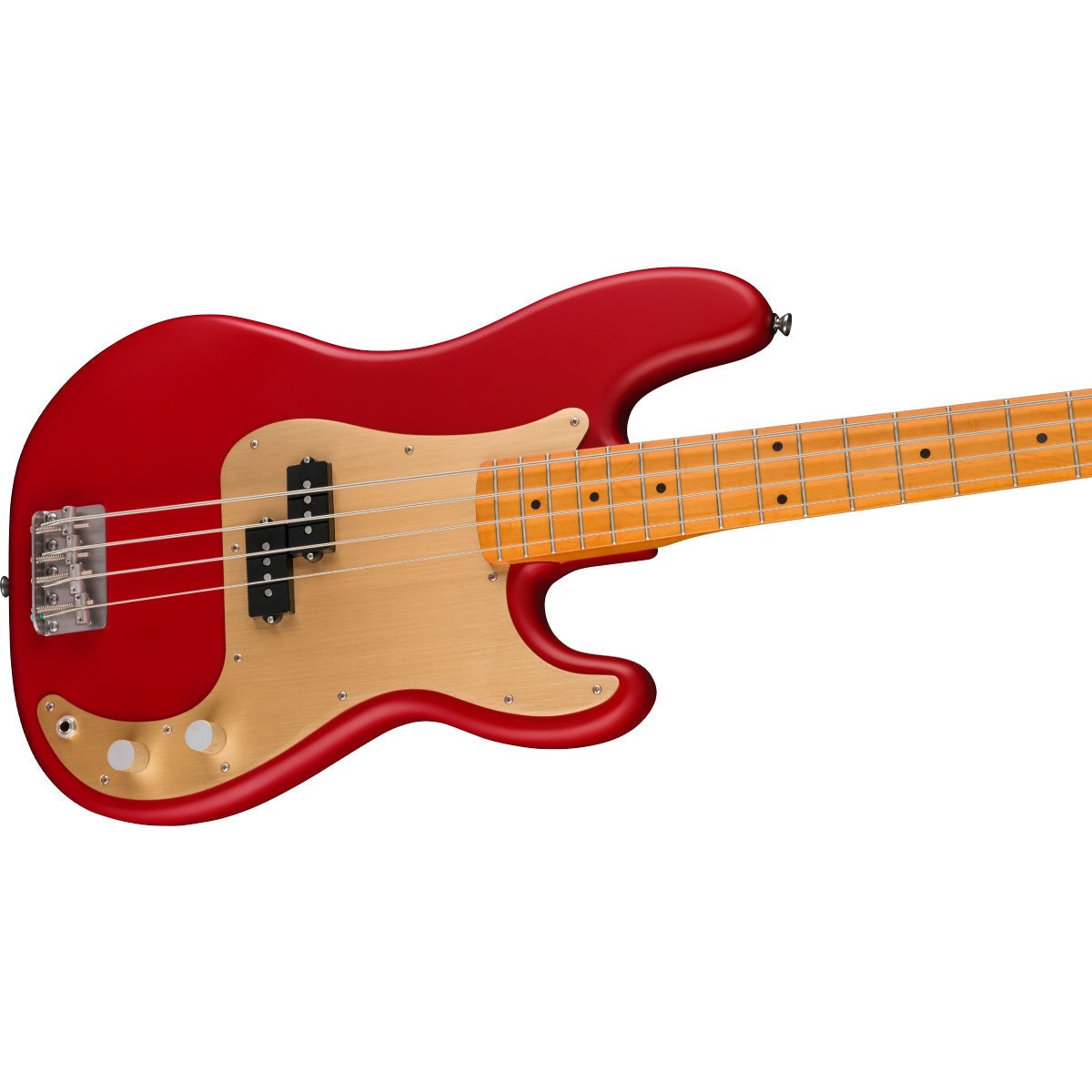 Đàn Guitar Bass Squier 40th Anniversary Precision Bass Vintage Edition, Satin Dakota Red