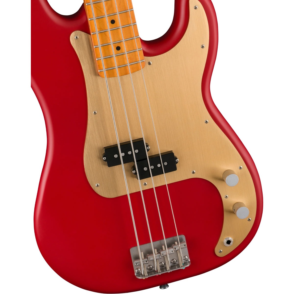 Đàn Guitar Bass Squier 40th Anniversary Precision Bass Vintage Edition, Satin Dakota Red