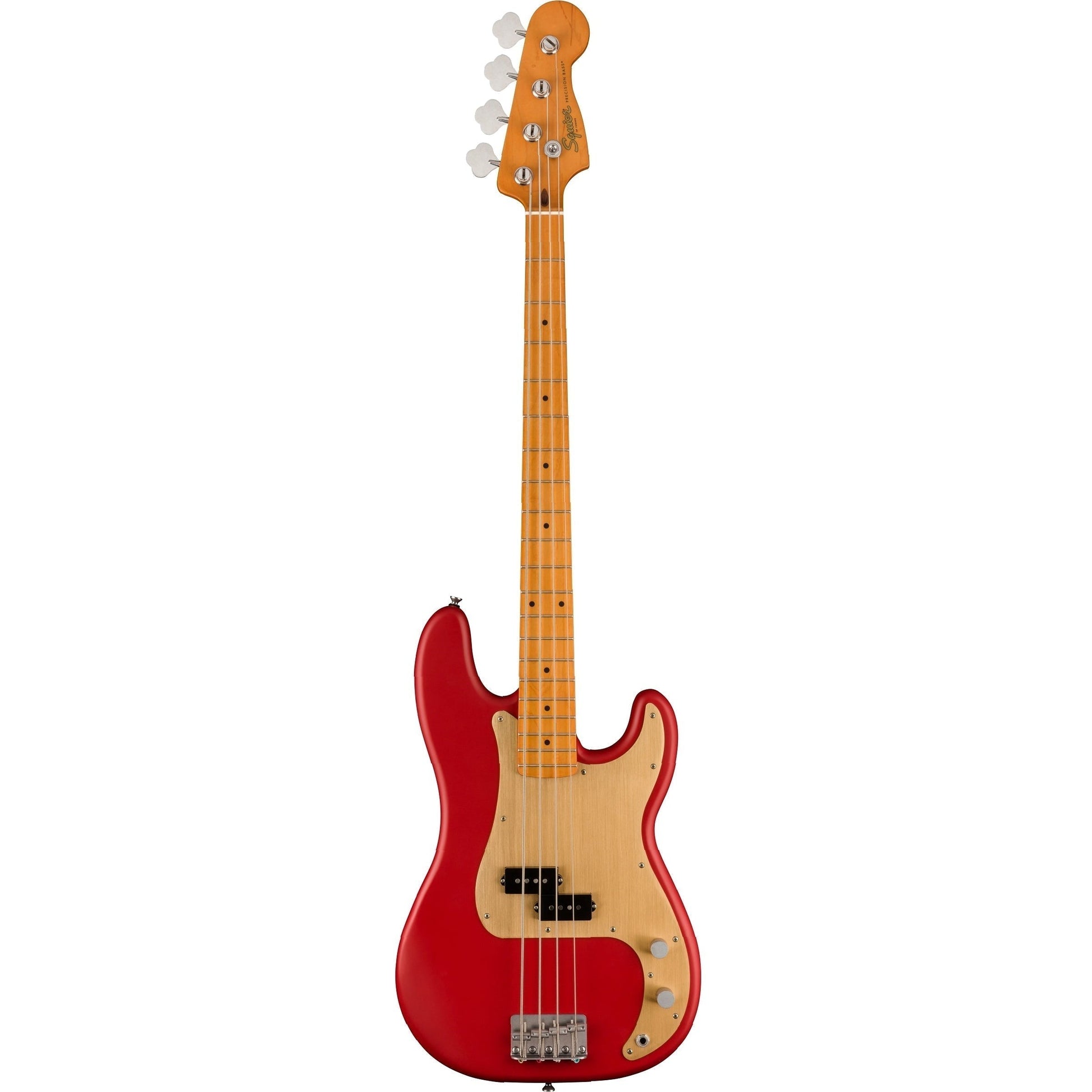 Đàn Guitar Bass Squier 40th Anniversary Precision Bass Vintage Edition, Satin Dakota Red