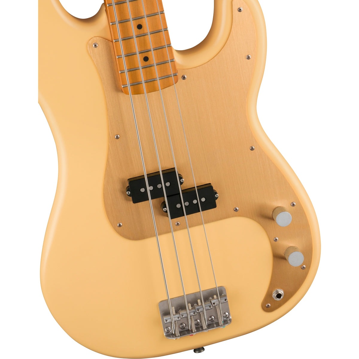 Đàn Guitar Bass Squier 40th Anniversary Precision Bass Vintage Edition, Satin Vintage Blonde