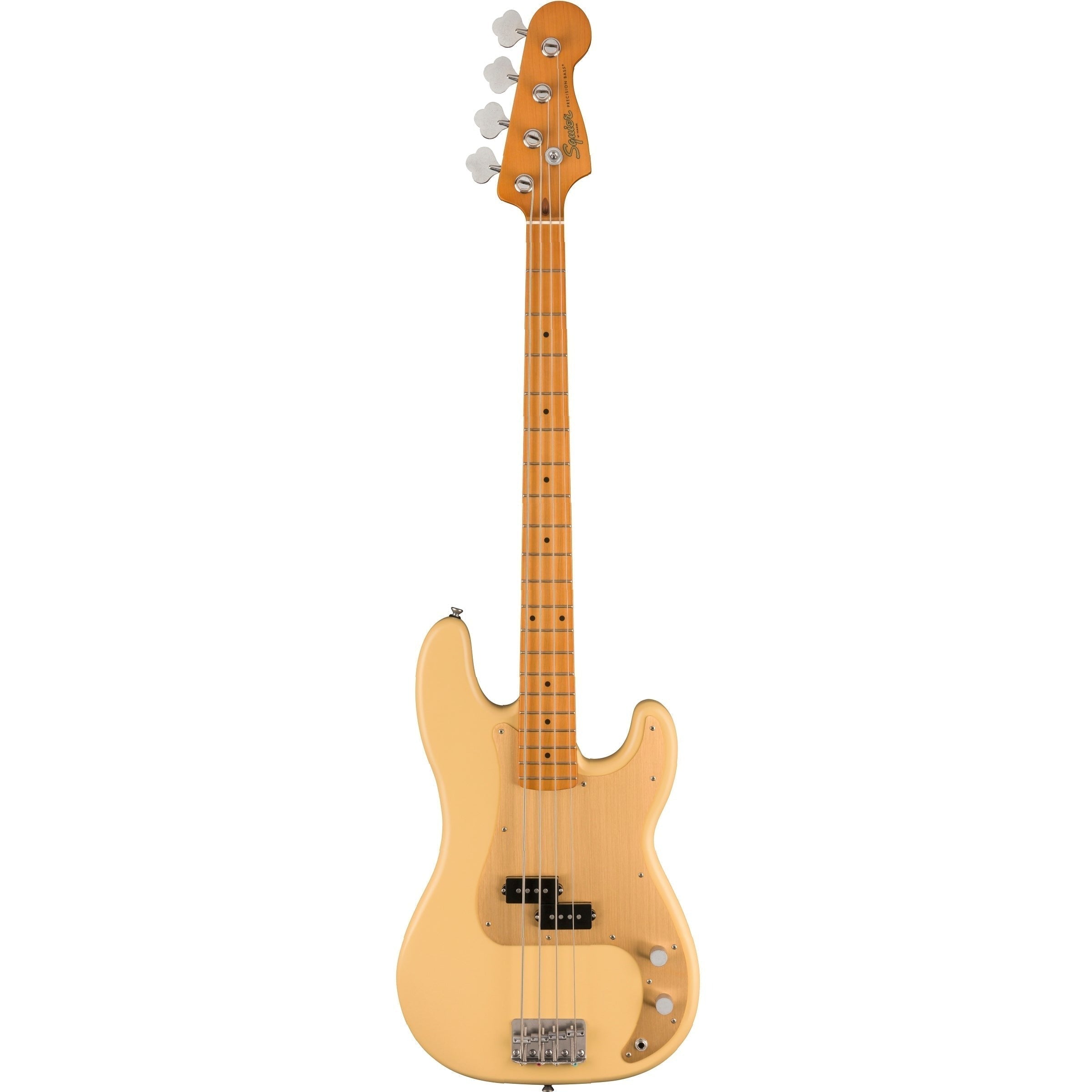 Đàn Guitar Bass Squier 40th Anniversary Precision Bass Vintage Edition, Satin Vintage Blonde