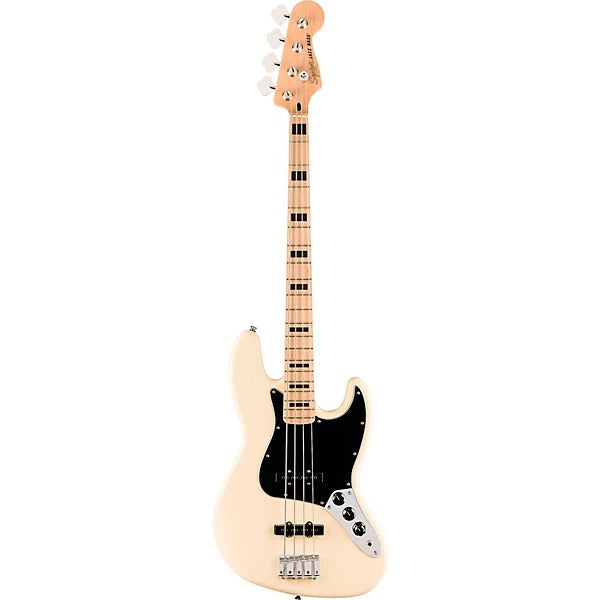Đàn Guitar Bass Squier Affinity Active Jazz Bass, Maple Fingerboard, Olympic White