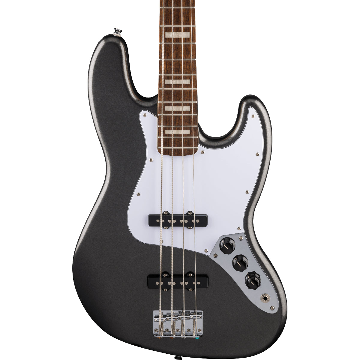 Đàn Guitar Bass Squier Limited Edition Affinity Series Active Jazz Bass, Charcoal Frost Metallic