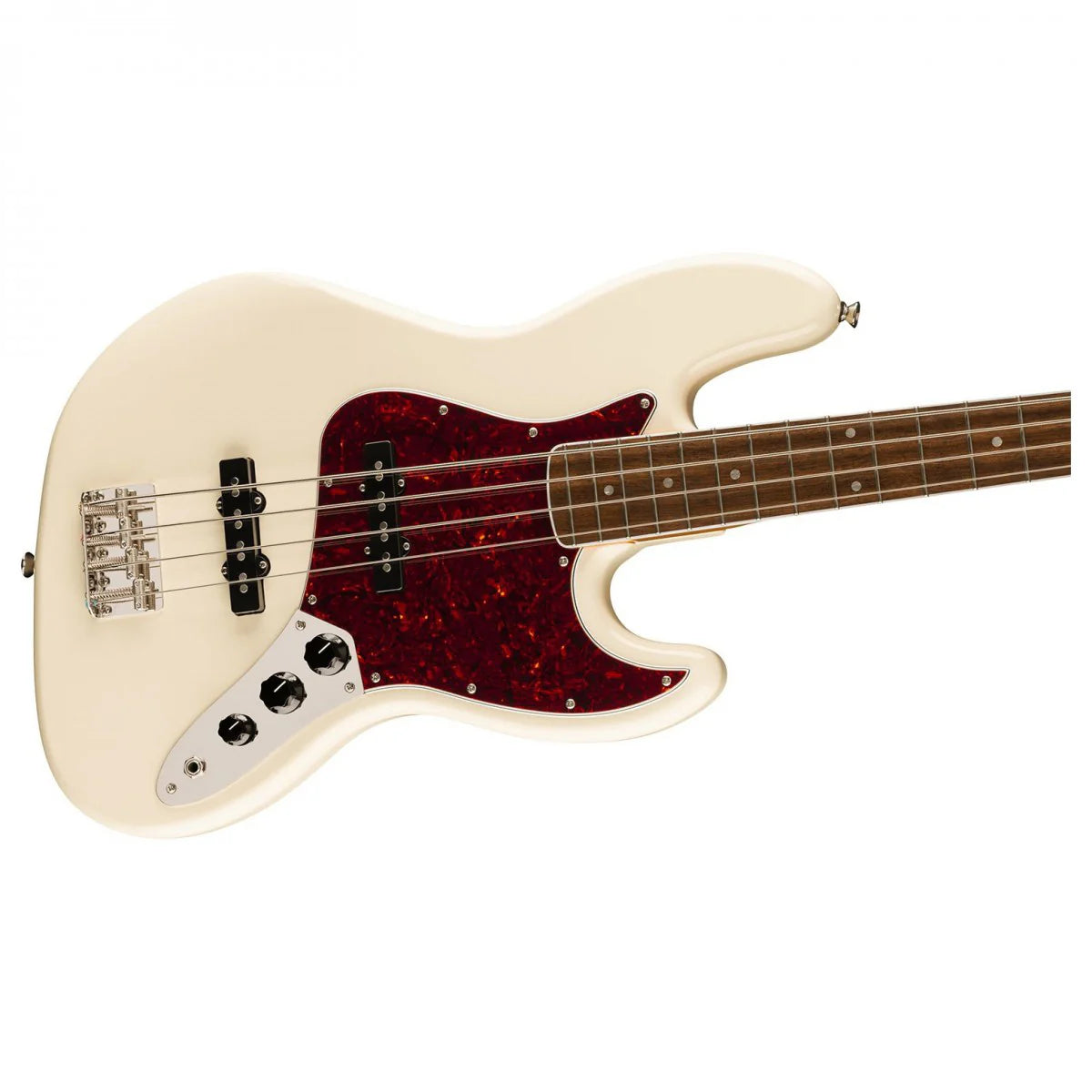 Đàn Guitar Bass Squier Limited Edition Classic Vibe Mid 60s Jazz Bass, Indian Laurel Fingerboard, Olympic White