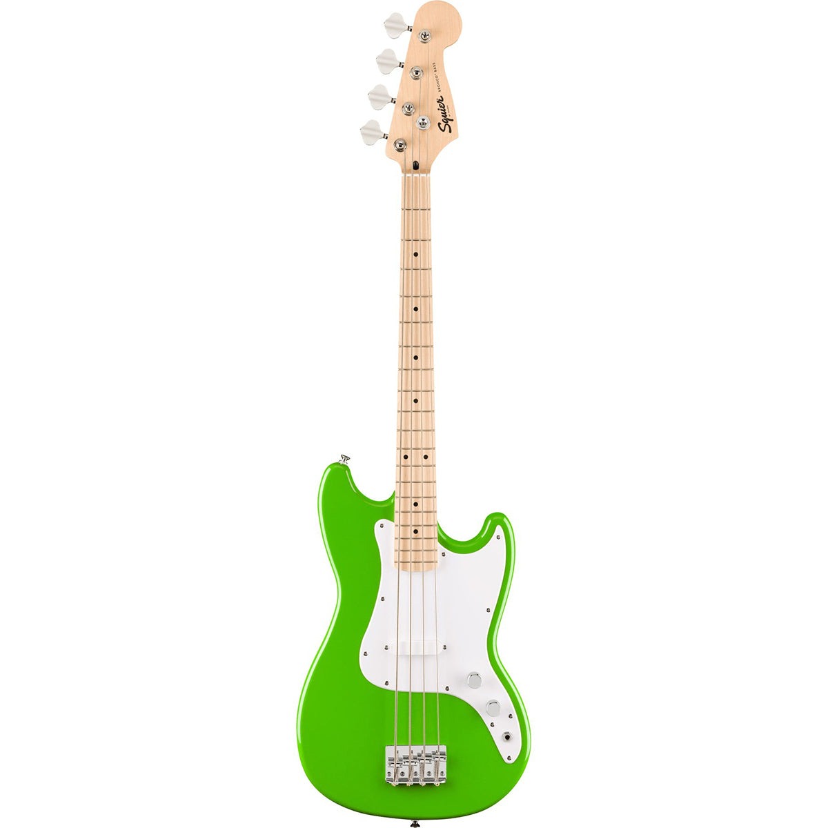 Đàn Guitar Bass Squier Limited Edition Sonic Bronco Bass, Maple Fingerboard, Lime Green