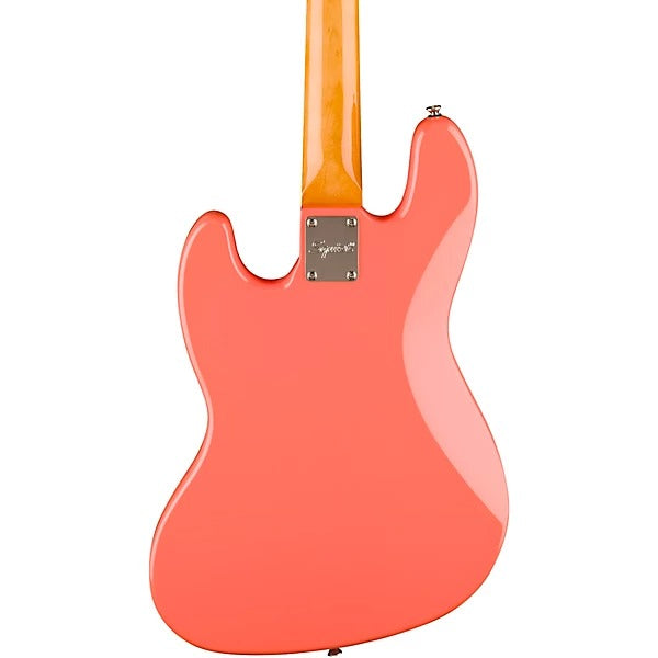 Đàn Guitar Bass Squier Squier Classic Vibe 60s Jazz Bass, Laurel Fingerboard, Tahitian Coral