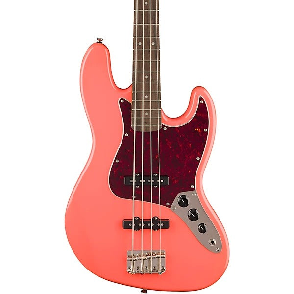 Đàn Guitar Bass Squier Squier Classic Vibe 60s Jazz Bass, Laurel Fingerboard, Tahitian Coral