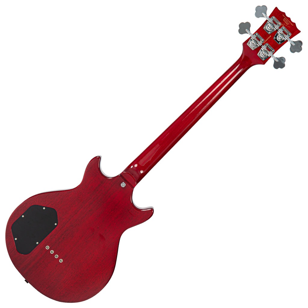 Đàn Guitar Bass Vintage REVO Series 'Callan', See Thru Cherry Red