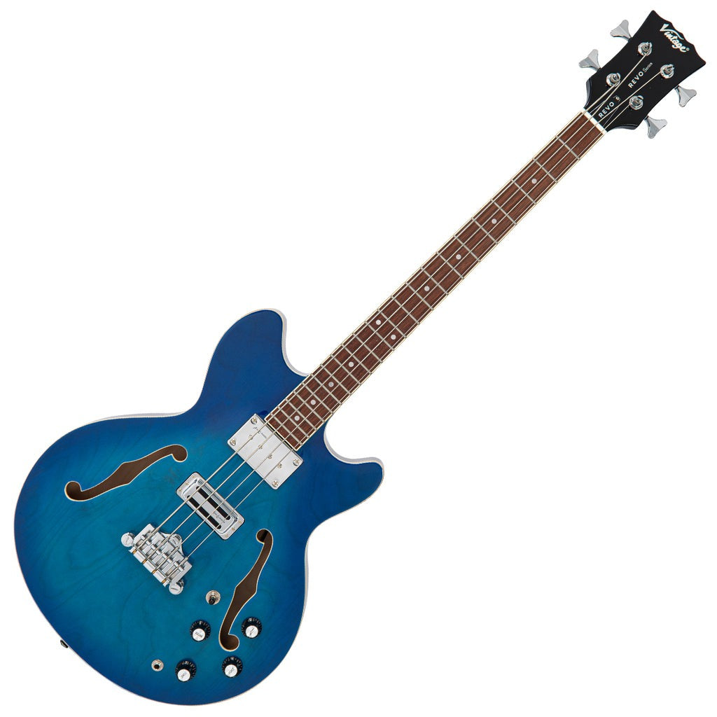 Đàn Guitar Bass Vintage REVO Series 'Supreme', Blueburst