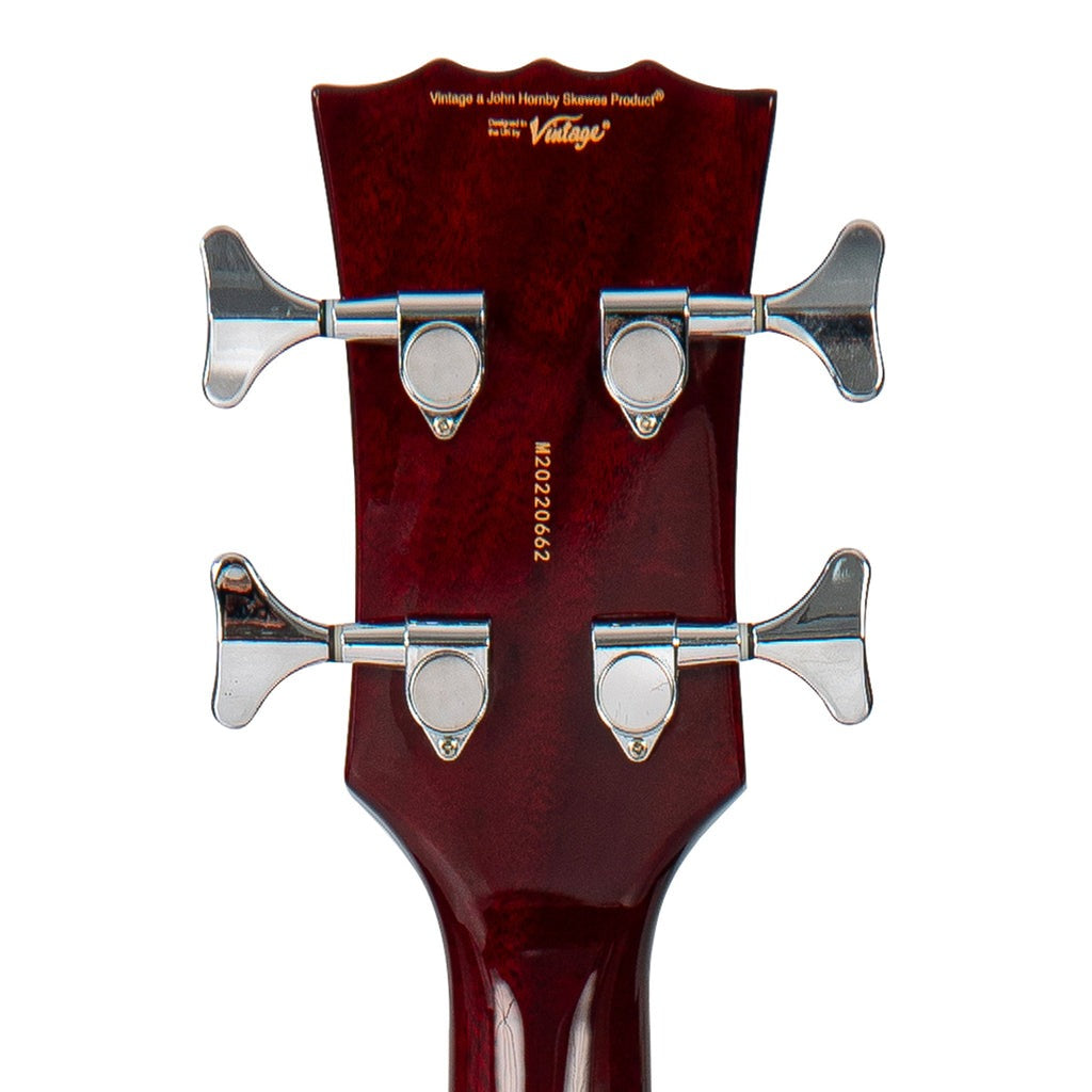 Đàn Guitar Bass Vintage REVO Series 'Supreme', Cherry Red