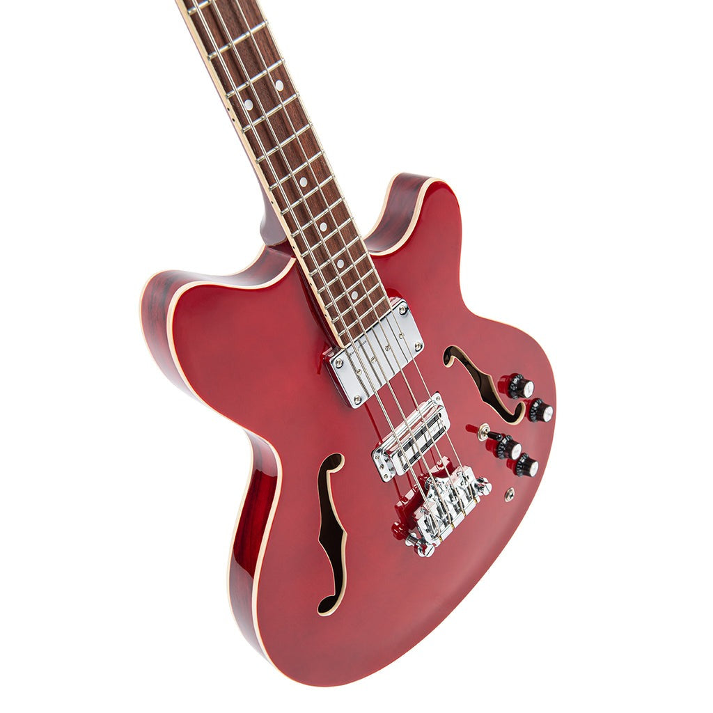 Đàn Guitar Bass Vintage REVO Series 'Supreme', Cherry Red