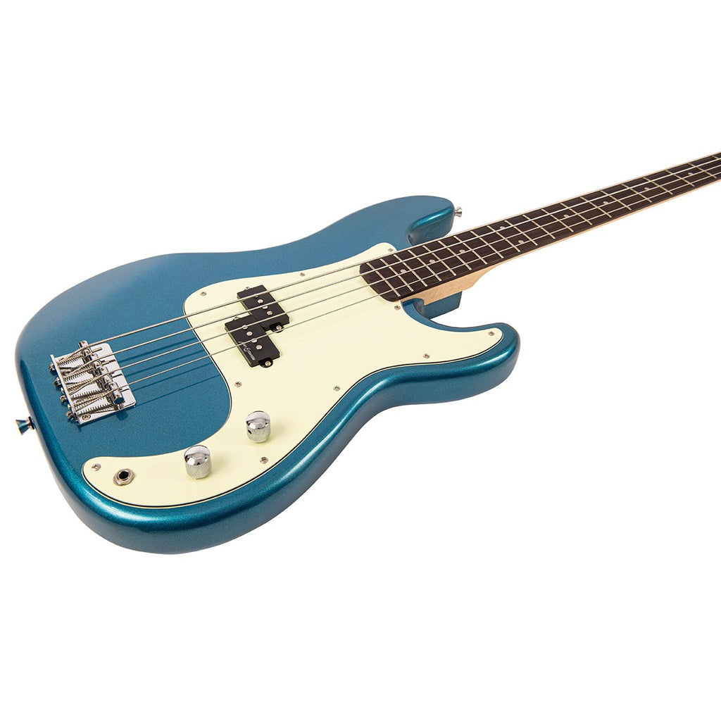 Đàn Guitar Bass Vintage V40 Coaster Series, Candy Apple Blue