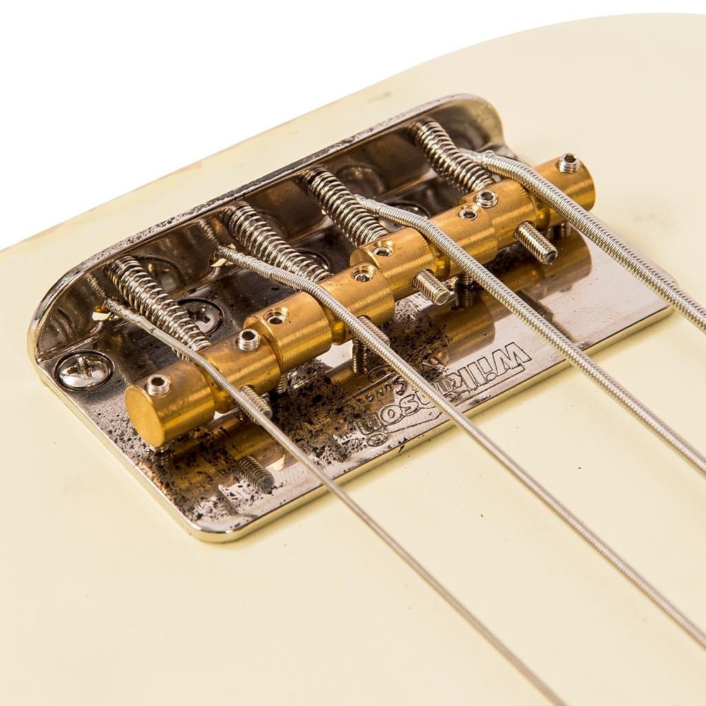 Đàn Guitar Bass Vintage V4 ICON, Distressed Vintage White
