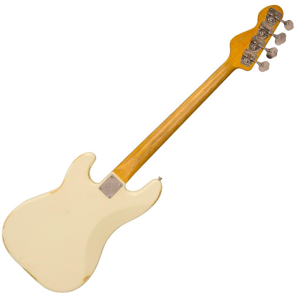 Đàn Guitar Bass Vintage V4 ICON, Distressed Vintage White